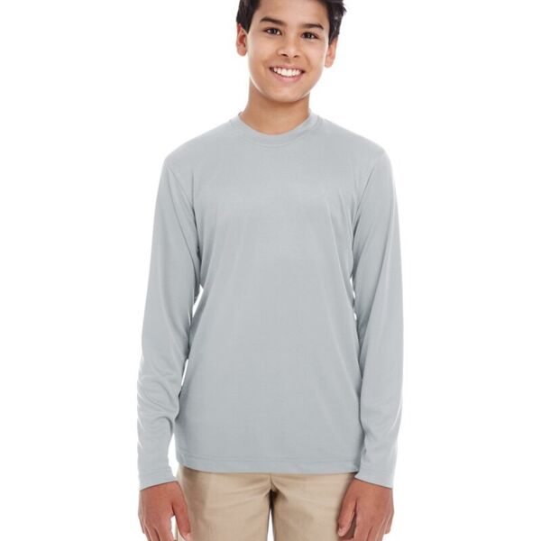 UltraClub Youth Cool & Dry Performance Long Sleeve Top 8622Y Youth Cool & Dry Performance Long Sleeve Top Thumbnail