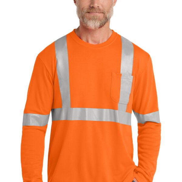 CornerStone Ansi 107 Class 2 Long Sleeve Safety T Shirt CS401LS Ansi 107 Class 2 Long Sleeve Safety T Shirt Thumbnail
