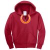 Youth Core Fleece Full Zip Hooded Sweatshirt Thumbnail